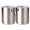 10 oz. Silver Stainless Steel Short Tumbler Thumbnail