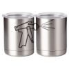 10 oz. Silver Stainless Steel Short Tumbler Thumbnail