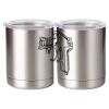 10 oz. Silver Stainless Steel Short Tumbler Thumbnail