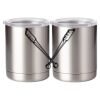 10 oz. Silver Stainless Steel Short Tumbler Thumbnail