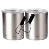 10 oz. Silver Stainless Steel Short Tumbler Thumbnail