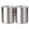 10 oz. Silver Stainless Steel Short Tumbler Thumbnail