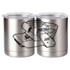 10 oz. Silver Stainless Steel Short Tumbler Thumbnail