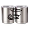 10 oz. Silver Stainless Steel Short Tumbler Thumbnail