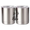 10 oz. Silver Stainless Steel Short Tumbler Thumbnail