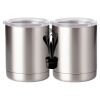10 oz. Silver Stainless Steel Short Tumbler Thumbnail