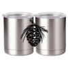 10 oz. Silver Stainless Steel Short Tumbler Thumbnail