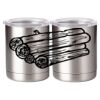 10 oz. Silver Stainless Steel Short Tumbler Thumbnail