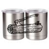 10 oz. Silver Stainless Steel Short Tumbler Thumbnail