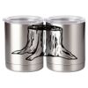 10 oz. Silver Stainless Steel Short Tumbler Thumbnail