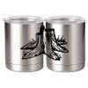 10 oz. Silver Stainless Steel Short Tumbler Thumbnail