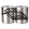 10 oz. Silver Stainless Steel Short Tumbler Thumbnail