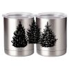 10 oz. Silver Stainless Steel Short Tumbler Thumbnail