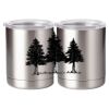 10 oz. Silver Stainless Steel Short Tumbler Thumbnail