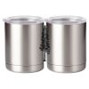 10 oz. Silver Stainless Steel Short Tumbler Thumbnail