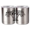 10 oz. Silver Stainless Steel Short Tumbler Thumbnail