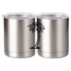 10 oz. Silver Stainless Steel Short Tumbler Thumbnail