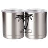 10 oz. Silver Stainless Steel Short Tumbler Thumbnail