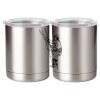 10 oz. Silver Stainless Steel Short Tumbler Thumbnail