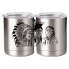 10 oz. Silver Stainless Steel Short Tumbler Thumbnail