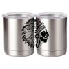 10 oz. Silver Stainless Steel Short Tumbler Thumbnail