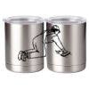 10 oz. Silver Stainless Steel Short Tumbler Thumbnail