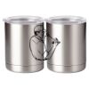 10 oz. Silver Stainless Steel Short Tumbler Thumbnail