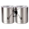 10 oz. Silver Stainless Steel Short Tumbler Thumbnail