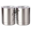 10 oz. Silver Stainless Steel Short Tumbler Thumbnail