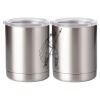 10 oz. Silver Stainless Steel Short Tumbler Thumbnail