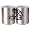 10 oz. Silver Stainless Steel Short Tumbler Thumbnail