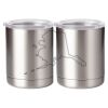 10 oz. Silver Stainless Steel Short Tumbler Thumbnail