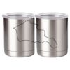 10 oz. Silver Stainless Steel Short Tumbler Thumbnail