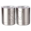 10 oz. Silver Stainless Steel Short Tumbler Thumbnail