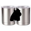 10 oz. Silver Stainless Steel Short Tumbler Thumbnail