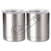 10 oz. Silver Stainless Steel Short Tumbler Thumbnail