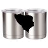 10 oz. Silver Stainless Steel Short Tumbler Thumbnail