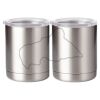 10 oz. Silver Stainless Steel Short Tumbler Thumbnail