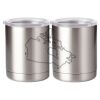 10 oz. Silver Stainless Steel Short Tumbler Thumbnail