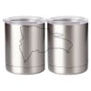 10 oz. Silver Stainless Steel Short Tumbler Thumbnail