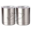 10 oz. Silver Stainless Steel Short Tumbler Thumbnail
