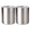 10 oz. Silver Stainless Steel Short Tumbler Thumbnail