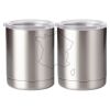 10 oz. Silver Stainless Steel Short Tumbler Thumbnail