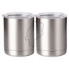10 oz. Silver Stainless Steel Short Tumbler Thumbnail