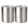 10 oz. Silver Stainless Steel Short Tumbler Thumbnail