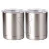 10 oz. Silver Stainless Steel Short Tumbler Thumbnail