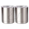 10 oz. Silver Stainless Steel Short Tumbler Thumbnail
