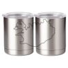 10 oz. Silver Stainless Steel Short Tumbler Thumbnail
