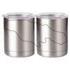 10 oz. Silver Stainless Steel Short Tumbler Thumbnail