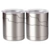 10 oz. Silver Stainless Steel Short Tumbler Thumbnail